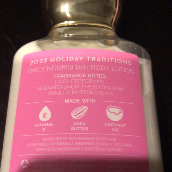 Twisted Peppermint Full Size Shower Gel and Body Lotion (10 oz & 8 oz) - Picture 4 of 7